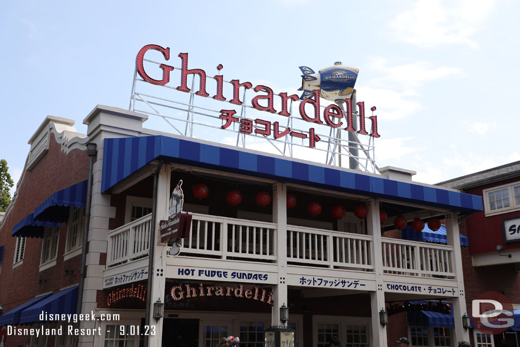 Ghirardelli has a new sign and wind turbine