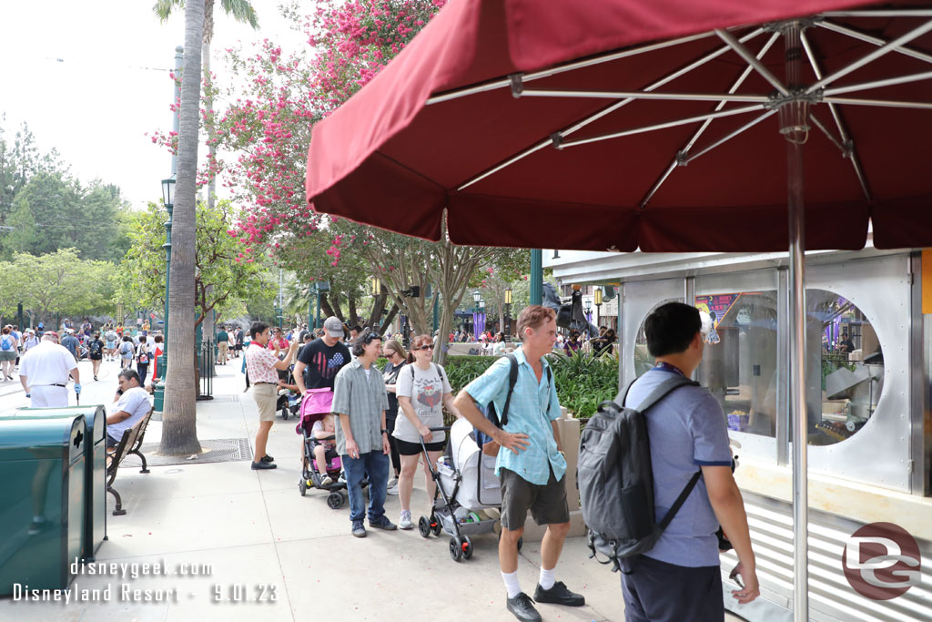 The queue went back to Storytellers