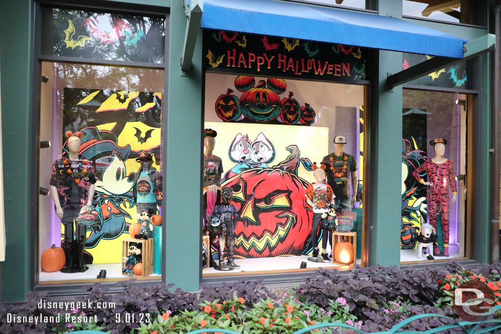 World of Disney Halloween window