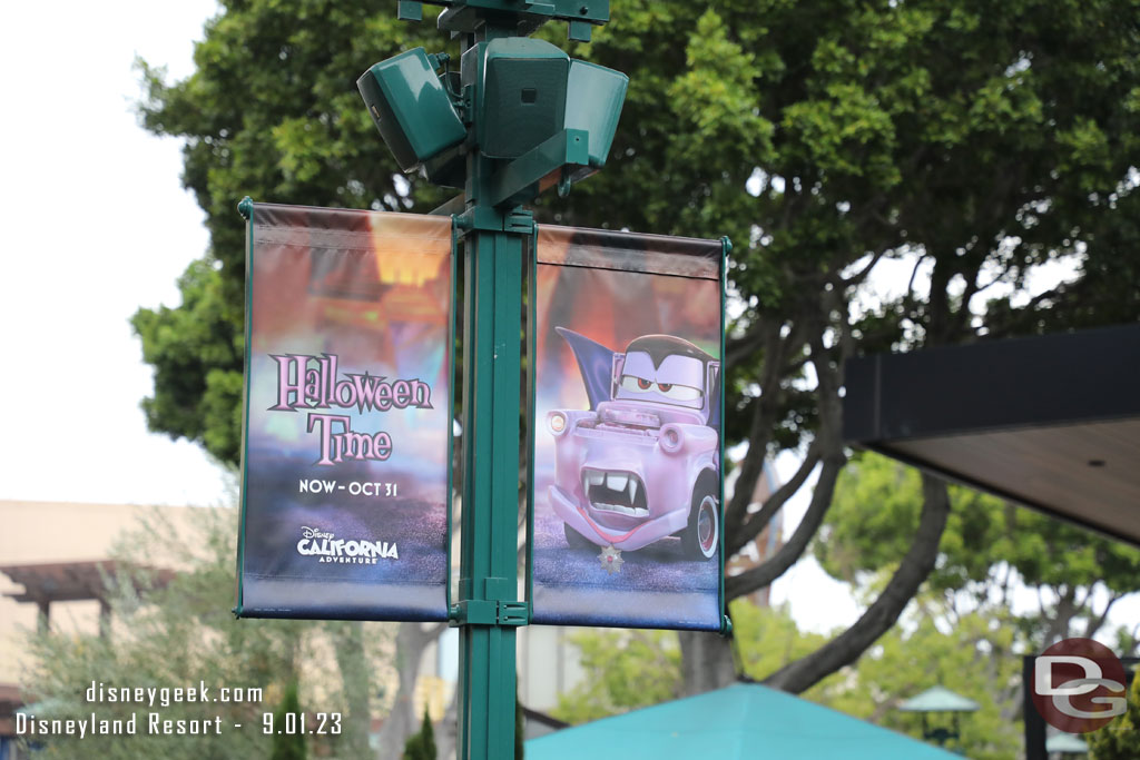 Downtown Disney Halloween banners