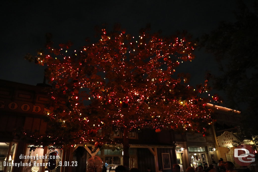 The Halloween Tree in Frontierland