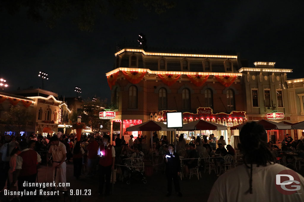 9:01pm - Returning to Main Street USA