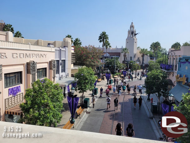 Passing through Disney California Adventure