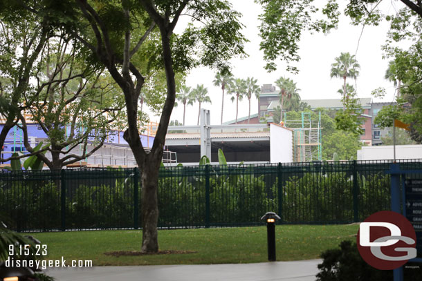 The west end of Downtown Disney from near the Adventure Tower