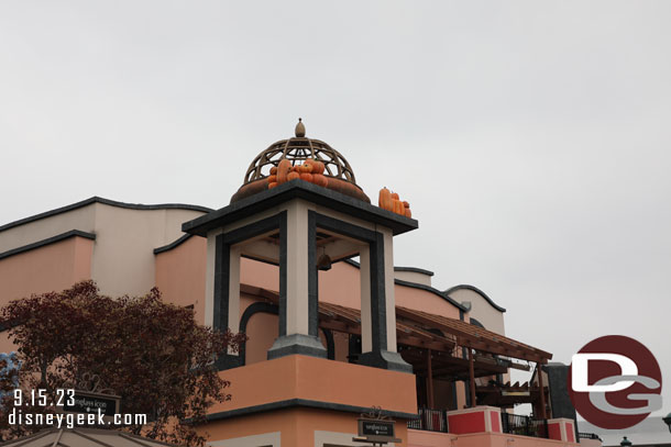 There are other pumpkins throughout Downtown Disney as decorations for the season.