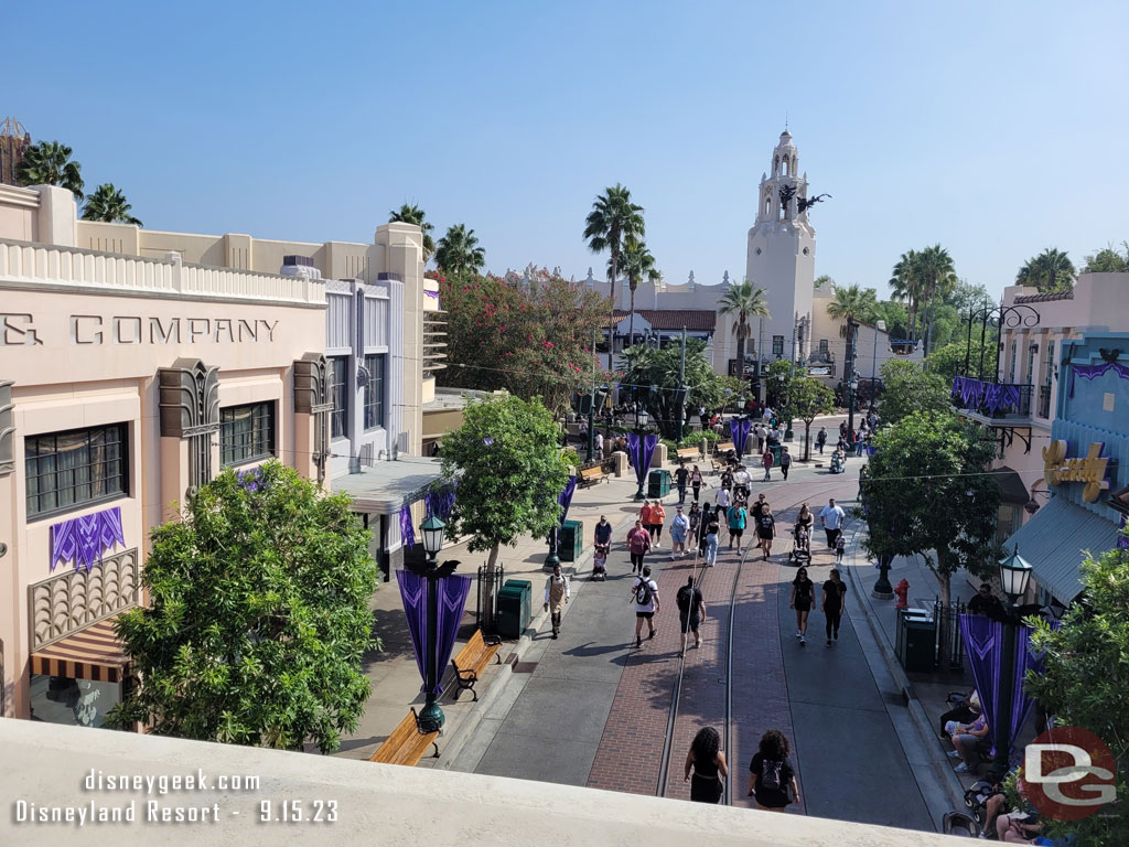 Passing through Disney California Adventure