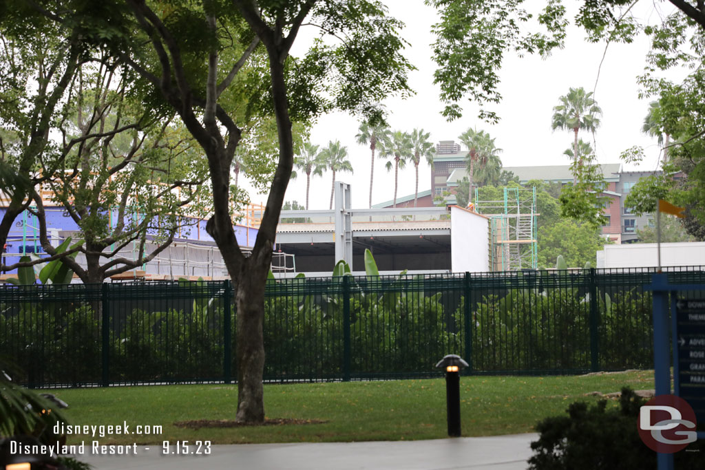 The west end of Downtown Disney from near the Adventure Tower