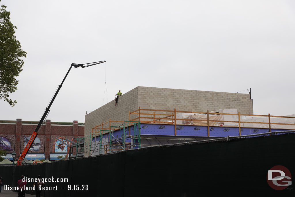 The Din Tai Fung restaurant continues to take shape.