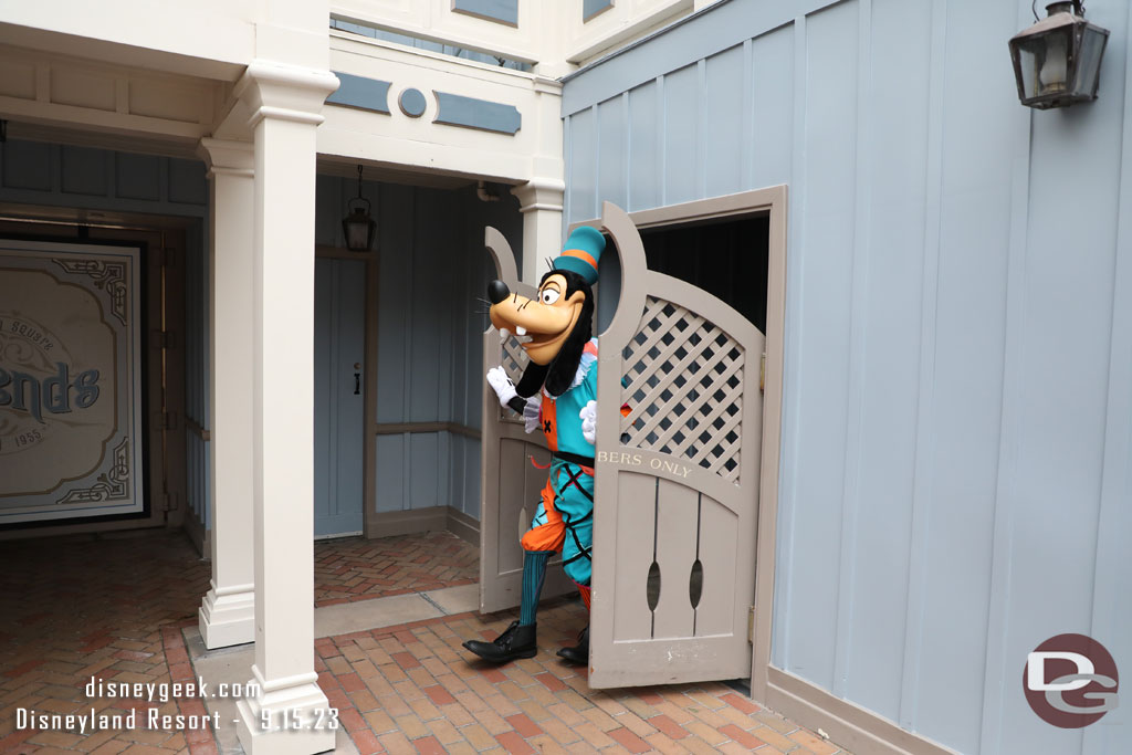 Goofy in his Halloween outfit