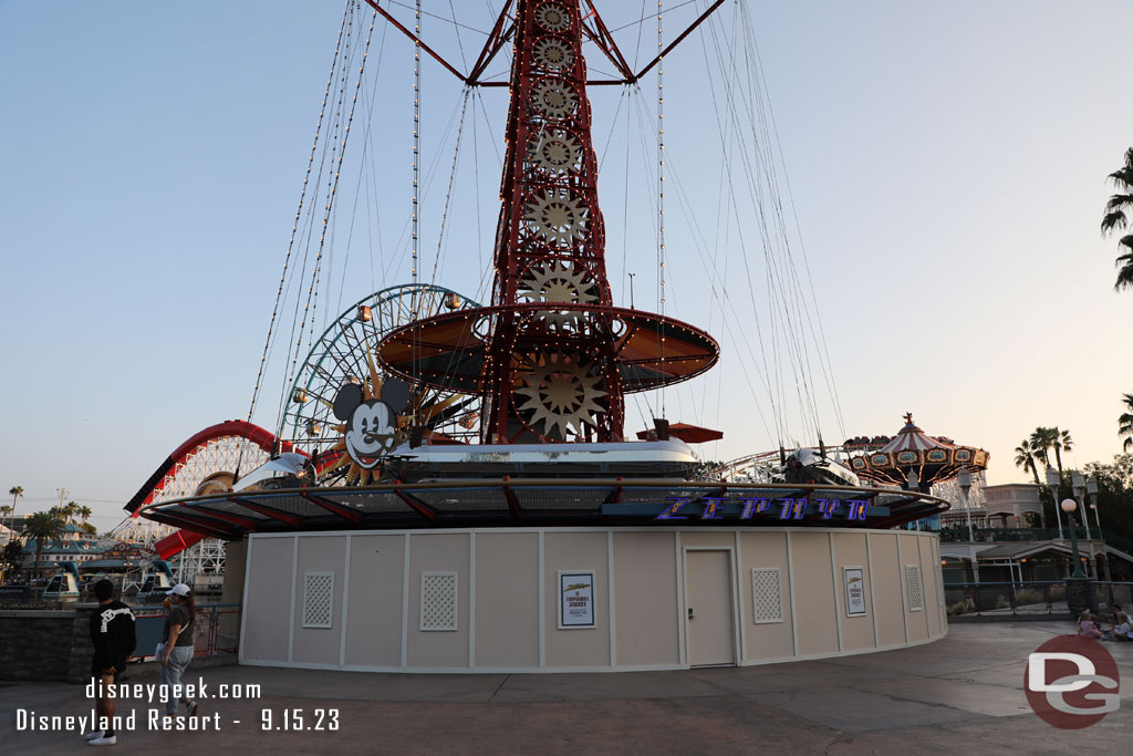 Renovation on the Zephyr continues. 