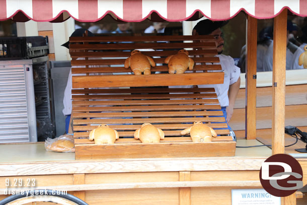 Baymax bread in San Fransokyo Square