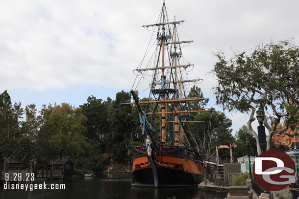 The Columbia was still listed as temporarily closed but no sign it was going to open today.