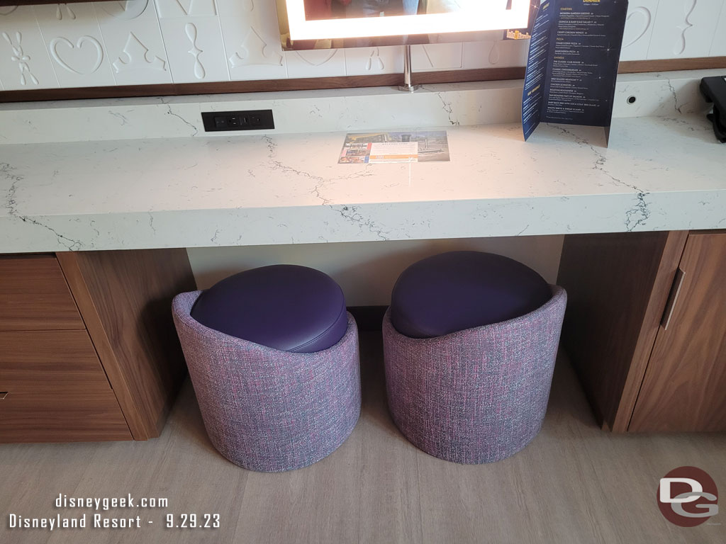 Stools to sit on