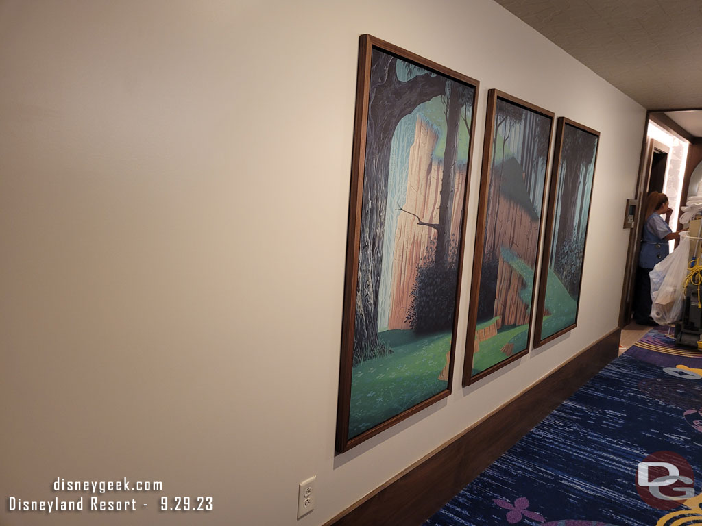 Out in the hall Sleeping Beauty artwork