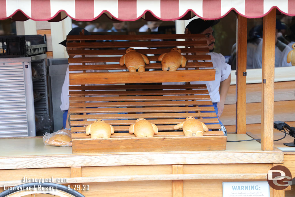 Baymax bread in San Fransokyo Square