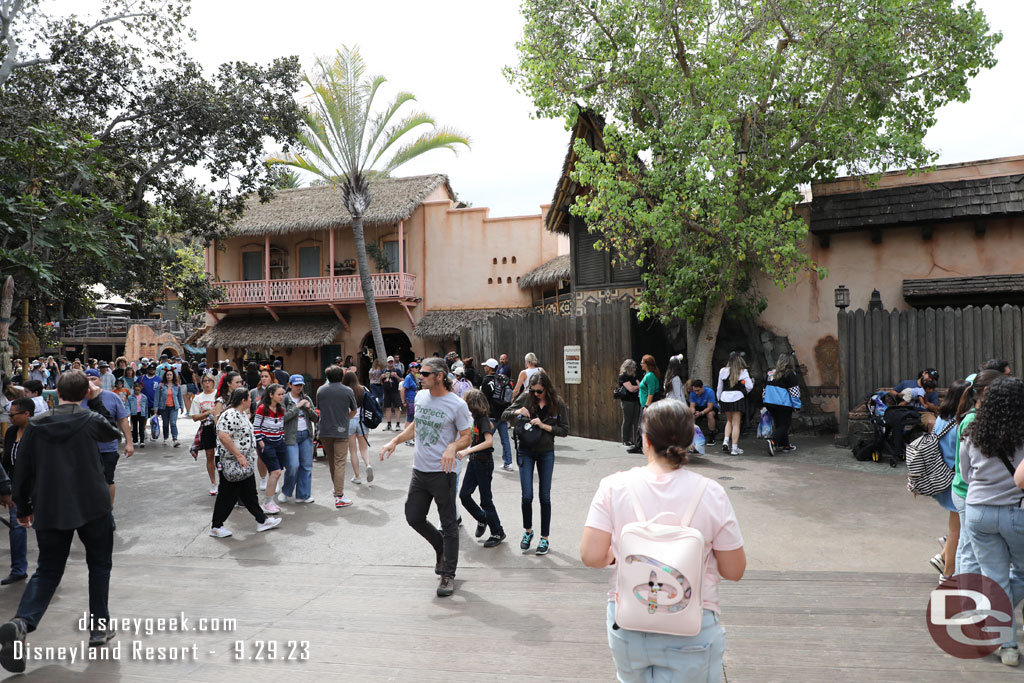 No visible progress in Adventureland