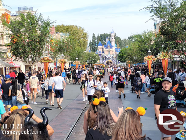 10:39am - Main Street USA