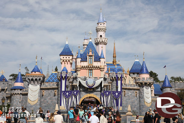 Sleeping Beauty Castle this afternoon