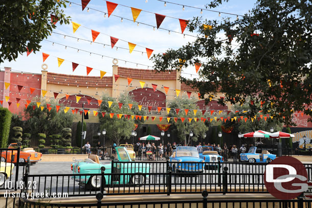 They were close to reopening, the cars were cycling.