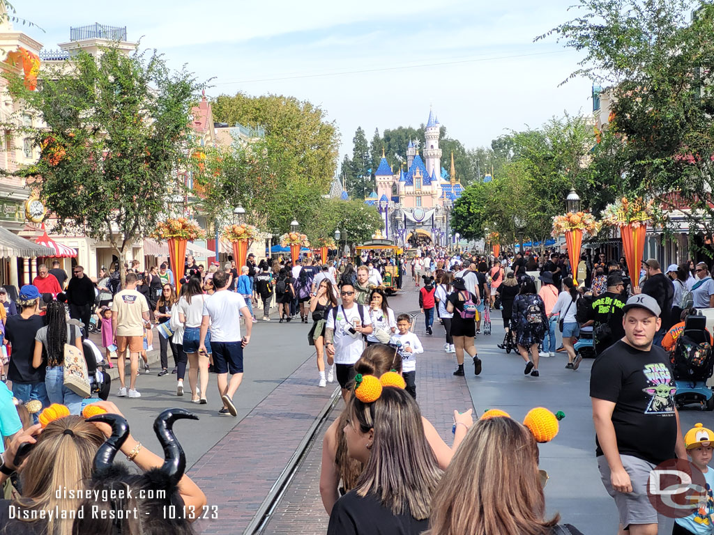 10:39am - Main Street USA