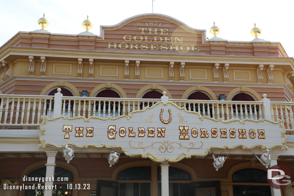 The Golden Horseshoe renovation work has wrapped up