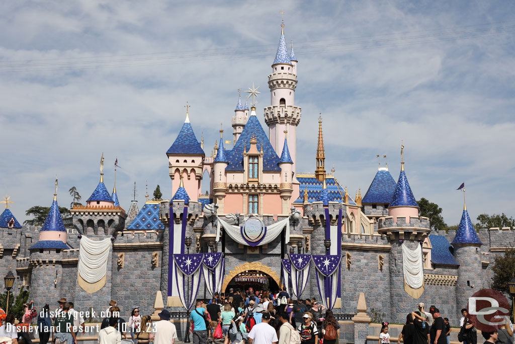 Sleeping Beauty Castle this afternoon