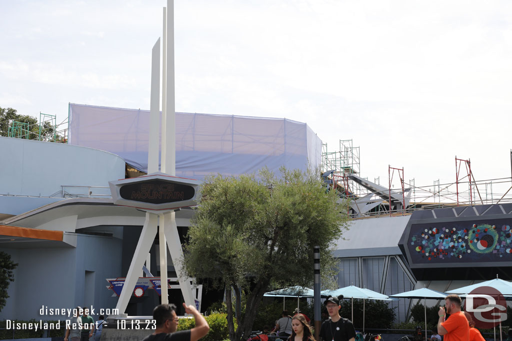 As is Space Mountain Renovation