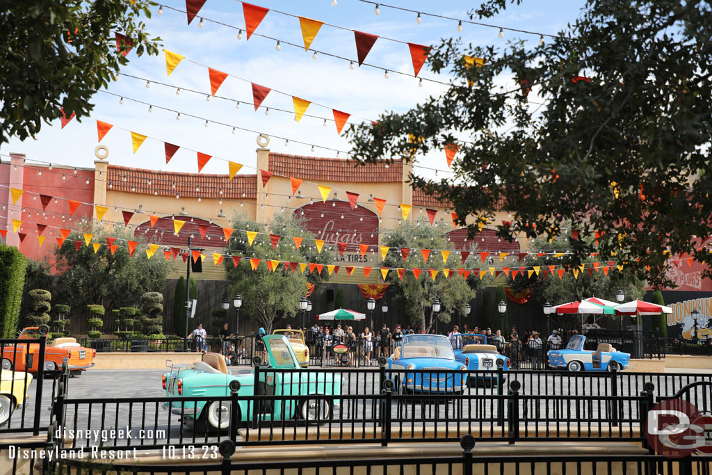 They were close to reopening, the cars were cycling.