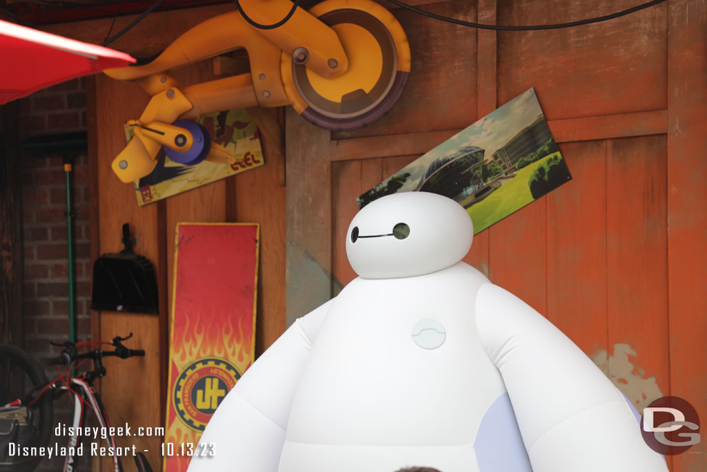 Baymax in San Fransokyo Square