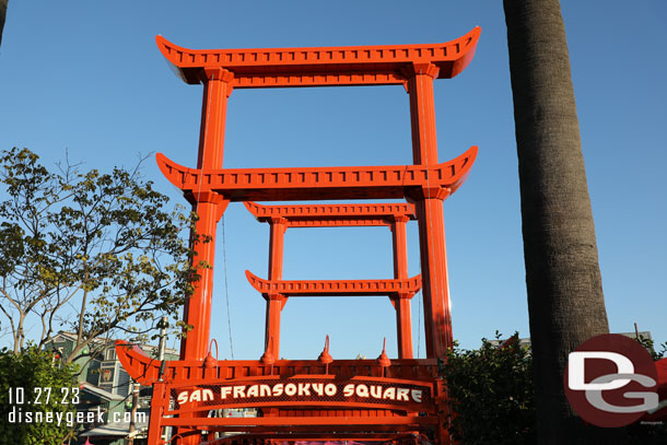 Took a quick walk through San Fransokyo Square