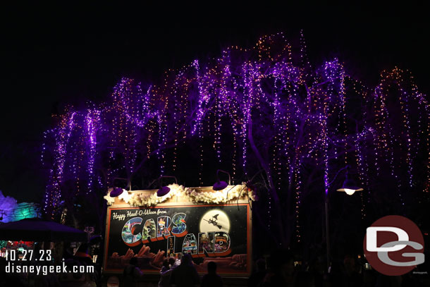 Cars Land Haul-O-Ween