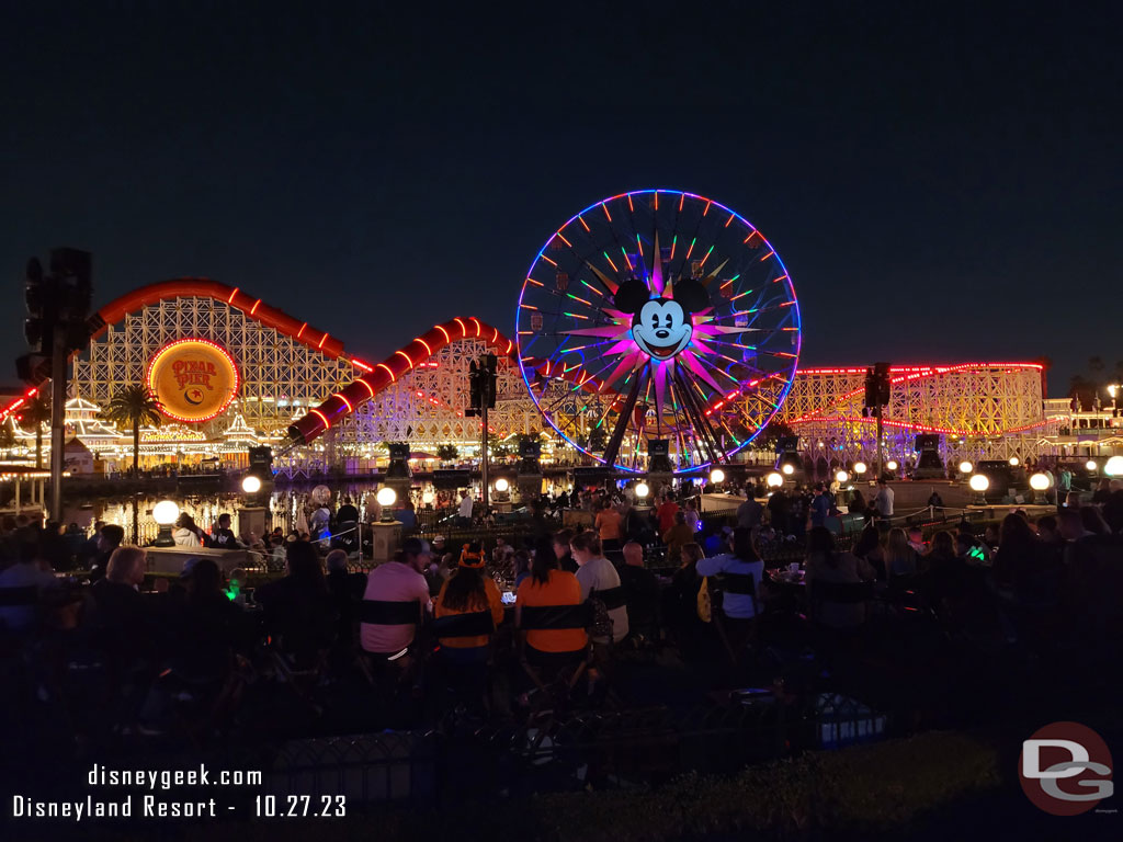 Found a spot for World of Color - ONE in the blue section