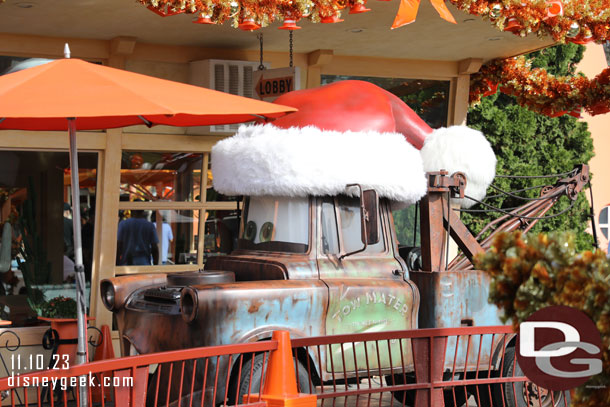 Santa Mater at the Cozy Cone