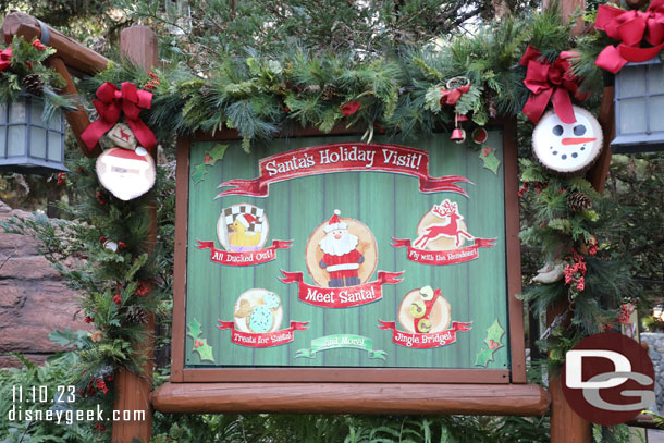 Santa's Holiday Visit at Grizzly Recreation Area