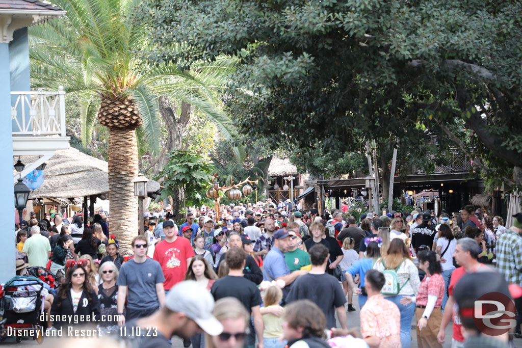 Adventureland was busy looking