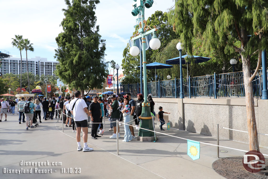 The extended queue for the Little Mermaid was in use this afternoon.  Will be interesting to see how it is next visit once Genie+ starts