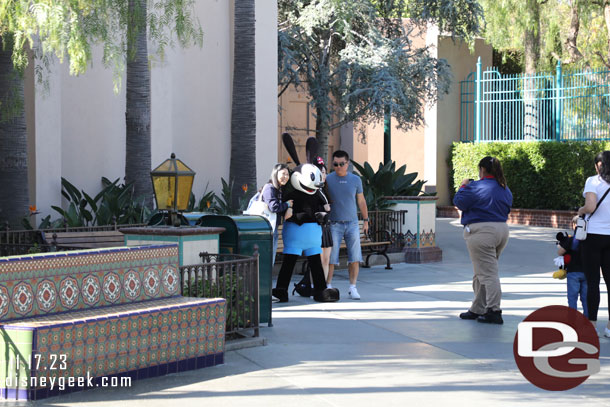 Oswald was out on Buena Vista Street