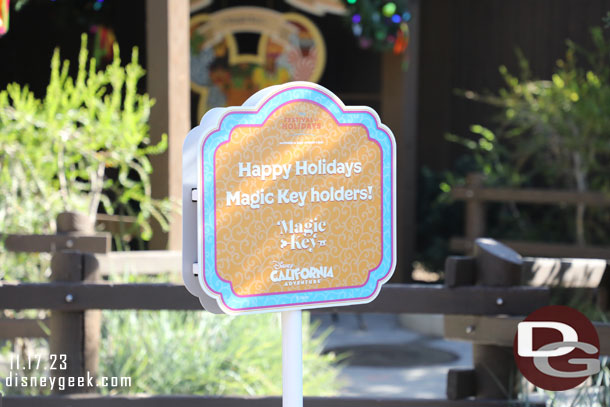 The Magic Key Holders area