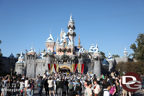 Sleeping Beauty Castle this afternoon