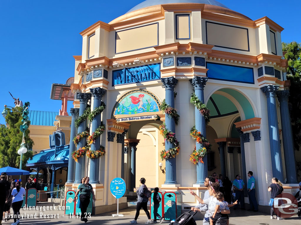 The Little Mermaid now has Genie+, to accommodate the service you no longer enter here.