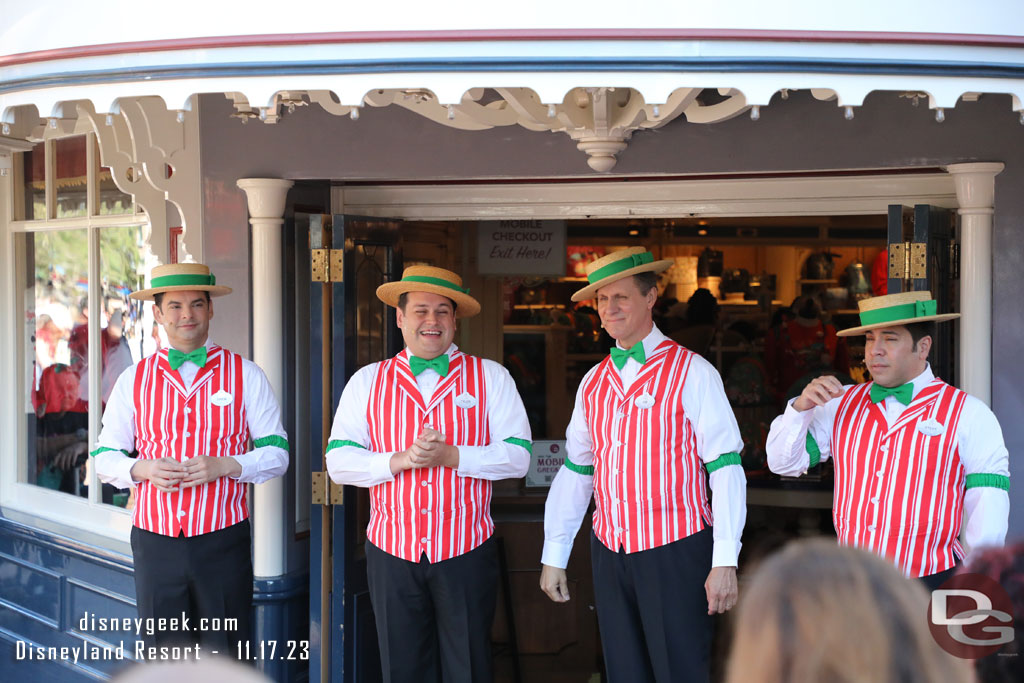 The Dapper Dans of Disneyland