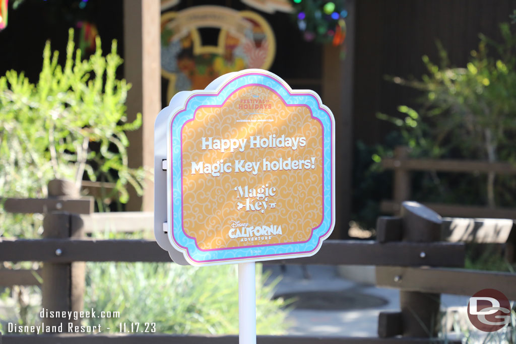 The Magic Key Holders area