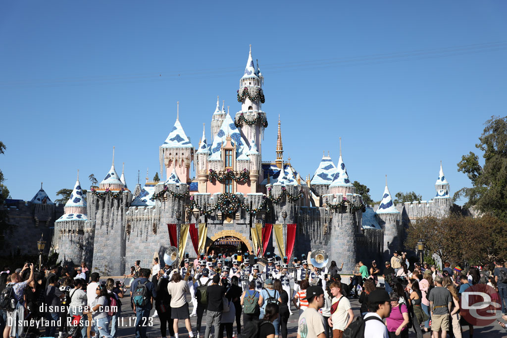 Sleeping Beauty Castle this afternoon