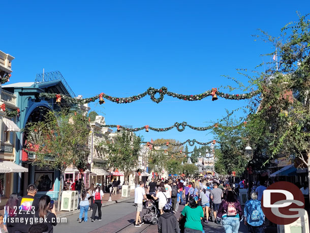 10:28am - Main Street USA