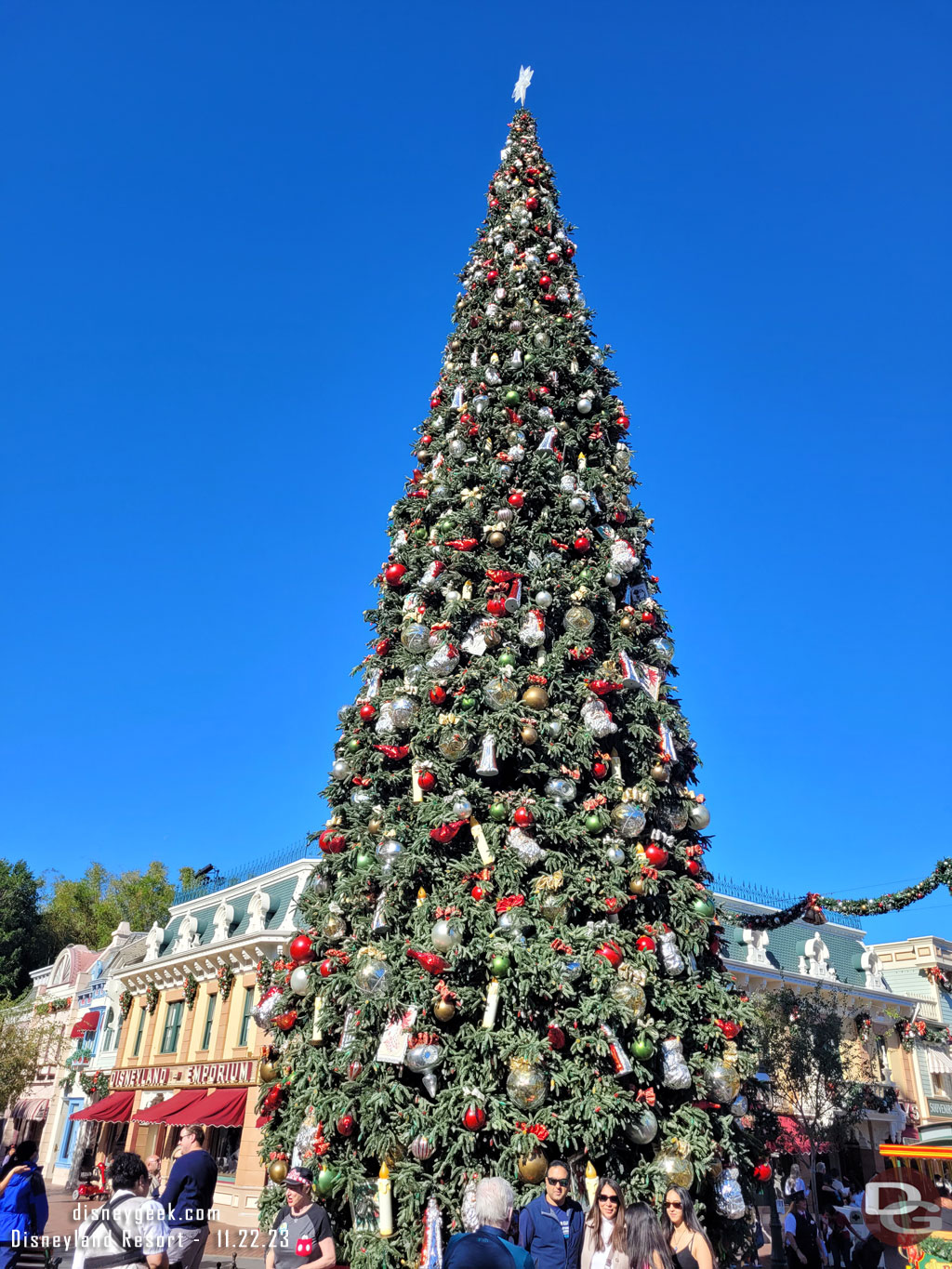 Disneyland Christmas Tree