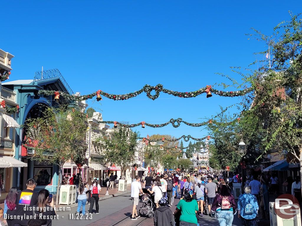 10:28am - Main Street USA