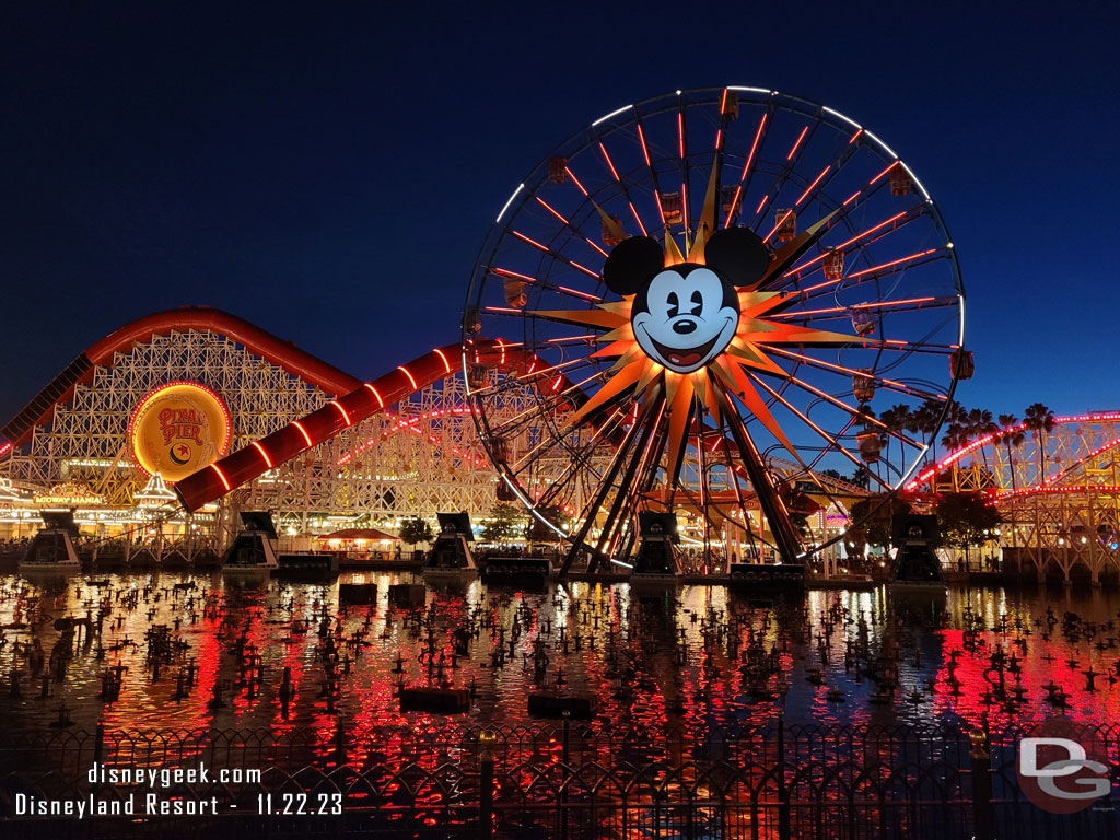 Preparing for World of Color