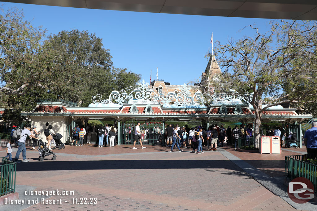 10:21am - Arrived at Disneyland