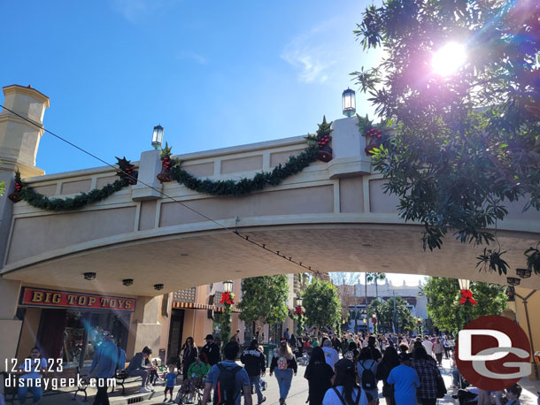 11:53am - Buena Vista Street