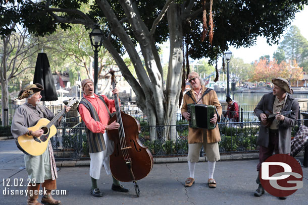 The Bootstrappers were out performing.